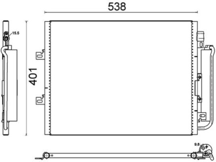 BEHR MAHLE / KNECHT AC641000S