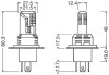 Автолампа LEDriving (H4/H19 19W 12V 6500К P43T) OSRAM 64193DWESY-01B (фото 3)