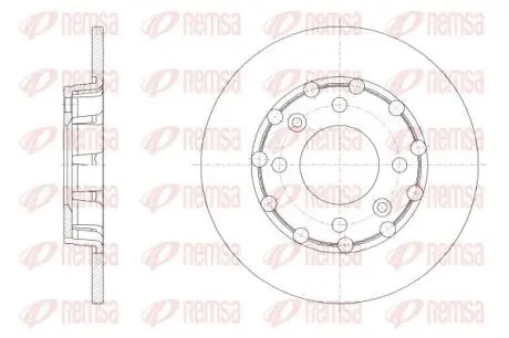 Диск гальмівний REMSA 62539.00