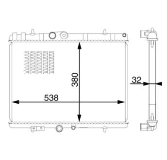 Автозапчасть MAHLE / KNECHT CR1599000S