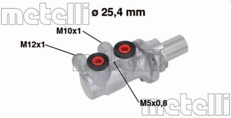 Головний гальмівний циліндр Metelli 050717