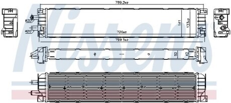 CHLODNICA WODY NISSENS 606401