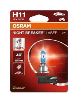 ZAROWKA H11 12V 55W NIGHT BREAKER LASER OSRAM 64211NL1BL