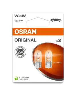 ZAROWKA W3W 12V W2.1X9.5D OSRAM 28212BL