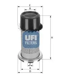 Фільтр повітряний UFI 2722900