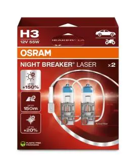ZAROWKA H3 12V 55W NIGHT BREAKER LASER OSRAM 64151NL2HB