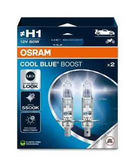 ZAROWKA H1 12V 80W COOL BLUE BOOST OSRAM 62150CBB2HB