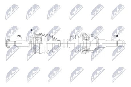 DRIVESHAFT NTY NPW-JG-016