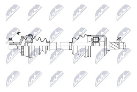 DRIVESHAFT NTY NPW-VV-153