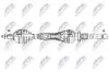 DRIVESHAFT NTY NPW-VV-154 (фото 1)