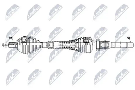 DRIVESHAFT NTY NPW-VV-154