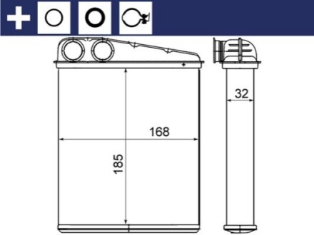 Автозапчасть MAHLE / KNECHT AH8000S