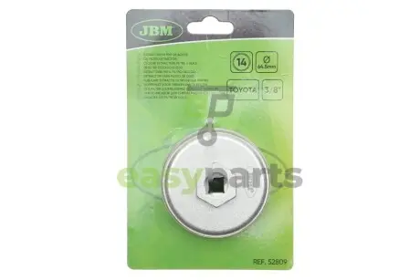 Насадка для заміни масляного фільтра Toyota (d=64,5mm/14 граней) JBM 52809