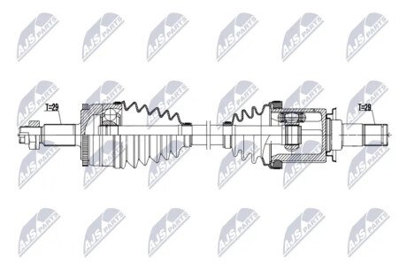 DRIVESHAFT NTY NPW-LR-041
