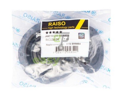 Опора амортизатора переднього Honda City/Jazz/Swift/Yaris 02- (з підш.) RAISO RC05654