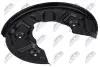 DISC BRAKE DUST SHIELD NTY HTO-VW-080 (фото 1)