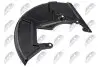 DISC BRAKE DUST SHIELD NTY HTO-VW-060 (фото 1)