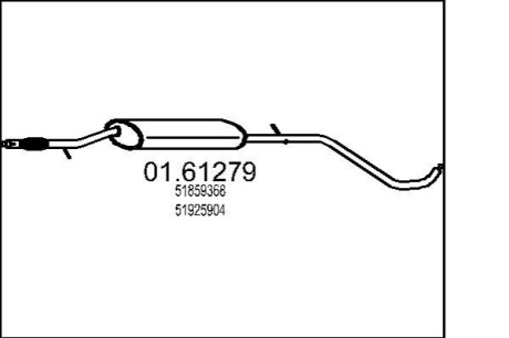 Автозапчасть MTS 0161279