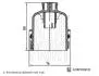 RENAULT Кришка корпуса масляного фільтра MASTER III 2.3 dCi 10- BLUE PRINT ADBP990030 (фото 3)