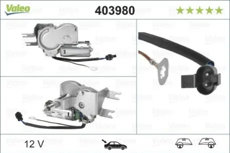 Двигатель стеклоочистителя Valeo 403980 (фото 1)