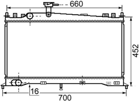 Автозапчасть MAHLE / KNECHT CR1020000S