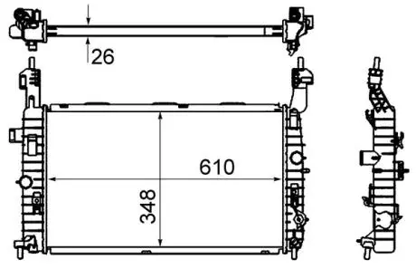 BEHR MAHLE / KNECHT CR833000S