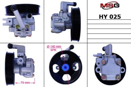 Насос ГПК новий Hyundai Grandeur TG 05-11, Hyundai Santa Fe 06-12 MSG HY025