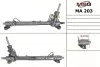 Рульова рейка з ГПК нова Mazda 5 05-10, Mazda 3 03-09 MSG MA203 (фото 1)