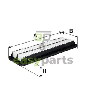 Фільтр повітряний Hyundai I10 1.0-1.2 13- WIX FILTERS WA9800 (фото 1)