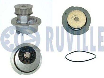 OPEL Помпа воды Astra F/G, Corsa A/B, Kadett E, Vectra A/B, Daewoo Lanos, Nexia RUVILLE 56437P