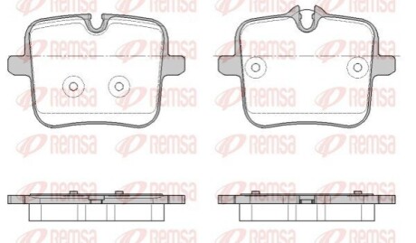 BMW Гальмівні колодки задн. 5 (G30, F90) M5 17-23, X6 (G06, F96) M 19-23 REMSA 1954.00