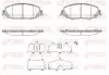 TOYOTA Гальмівні колодки передн. COROLLA 1.6 VVTi 19- REMSA 1870.00 (фото 1)