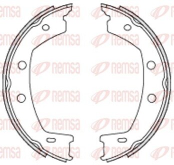 LAND ROVER колодки гальм. задні Freelander 06- REMSA 4755.00