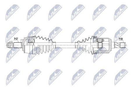 DRIVESHAFT NTY NPW-FT-085