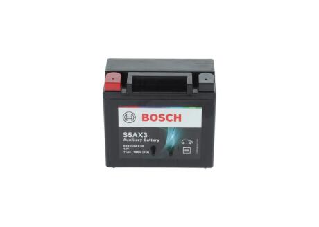 Акумуляторна батарея 11Ah/180A S5AX Aux (150x87x130/+L/BO) (Start-Stop/AGM/допоміжна) BOSCH 0092S5AX30