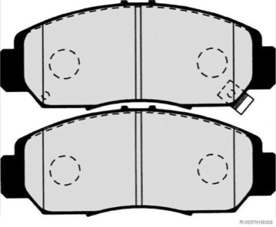 Колодки гальмівні дискові передні HONDA FR-V (Jakoparts) HERTH+BUSS / JAKOPARTS J3604051