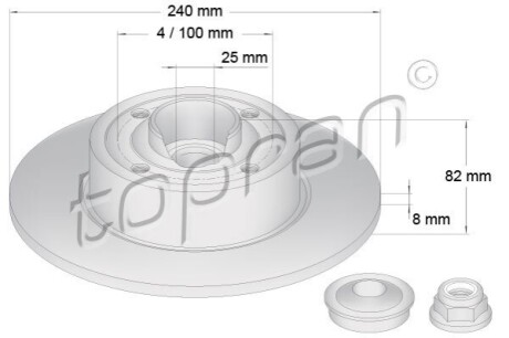 HANS PRIES TOPRAN / HANS PRIES 700650