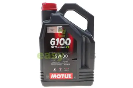 Олива 5W30 Syn-clean FE (4L) (API SP) (ACEA C2|C3) (112924) MOTUL 841750
