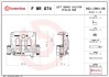 ZACISK HAMULCOWY MERCEDES-BENZ SPRINTER 5-T PLATFORM/CHASSIS (B907) 02/18-> / MERCEDES-BENZ SPRINTER 5-T VA SZT BREMBO FBR074 (фото 2)