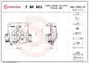 ZACISK HAMULCOWY MERCEDES-BENZ SPRINTER 5-T VAN (B907) 02/18- / MERCEDES-BENZ SPRINTER 5-T PLATFORM SZT BREMBO FBR063 (фото 2)