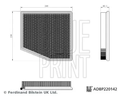 Автозапчасть BLUE PRINT ADBP220142