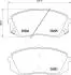 KLOCKI HAMULCOWE HYUNDAI KONA (OS, OSE, OSI) 06/17-> / HYUNDAI KONA SUV VAN (OS, OSE, OSI) 06/17-> SZT BREMBO P30093E (фото 1)