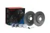 TARCZA HAMULCOWA 280X24 + KLOCKI (P 68 058E) RENAULT KANGOO EXPRESS (FW0/1_) 02/08-&gt; EVKIT SZT BREMBO KT08034 (фото 1)