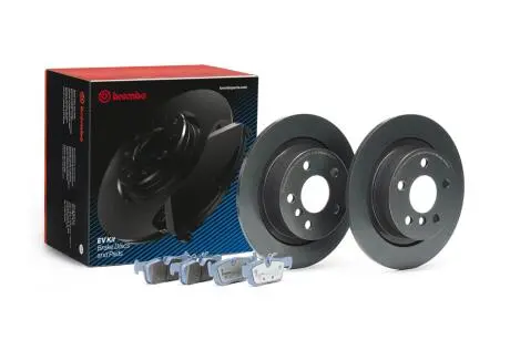 TARCZA HAMULCOWA 280X10 +KLOCKI (P 06 094E) BMW I3 (I01) 08/13-> (2 TARCZE+KLOCKI) EVKIT KPL BREMBO KT08012