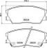 KLOCKI HAMULCOWE KIA SOUL III 01/19-> / KIA SOUL CARGO III 06/20-> SZT BREMBO P30121E