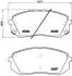 KLOCKI HAMULCOWE KIA SOUL II 09/14> PRZOD EV SZT BREMBO P30056E