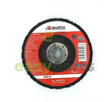 Круг зачисний нейлоново-карбідний RED LINE 22,2/d=125 mm WURTH 1668322125