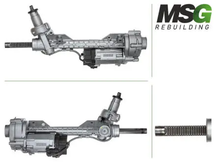 Рульова рейка з ЕПК відновлена BMW X1 E84 09-15, BMW 3 E90-93 05-12, BMW 1 E81-88 04-11 LA MSG BW407.NLR0.R