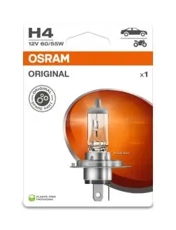 Лампа фарна H4 12v 60/55w P43t (1 шт) blister eco-упаковка OSRAM 64193-1BL