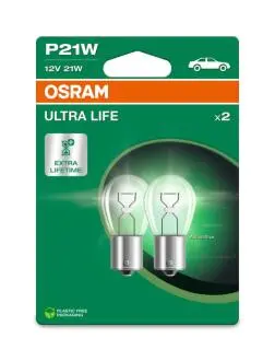 Автолампа 21W OSRAM 7506ULT-2BL